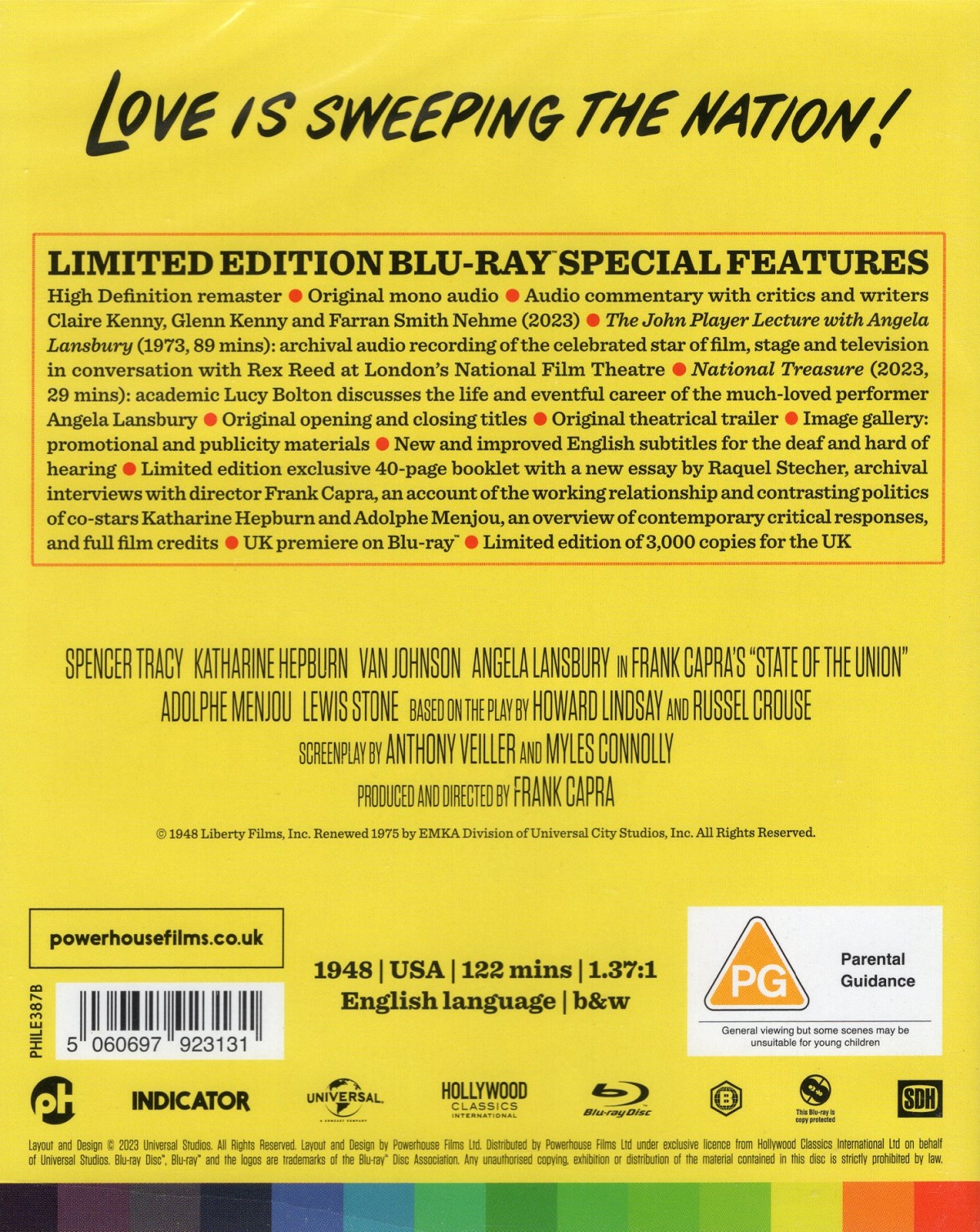 State of the Union (Limited Edition) (ej svensk text) (Blu-ray) - 2