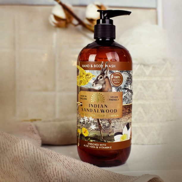 Indian Sandalwood Hand & Body Wash (500 ml) - Anniversary - 4