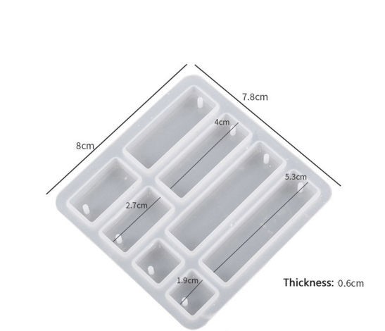 Silicone Resin Mold  Rectangles