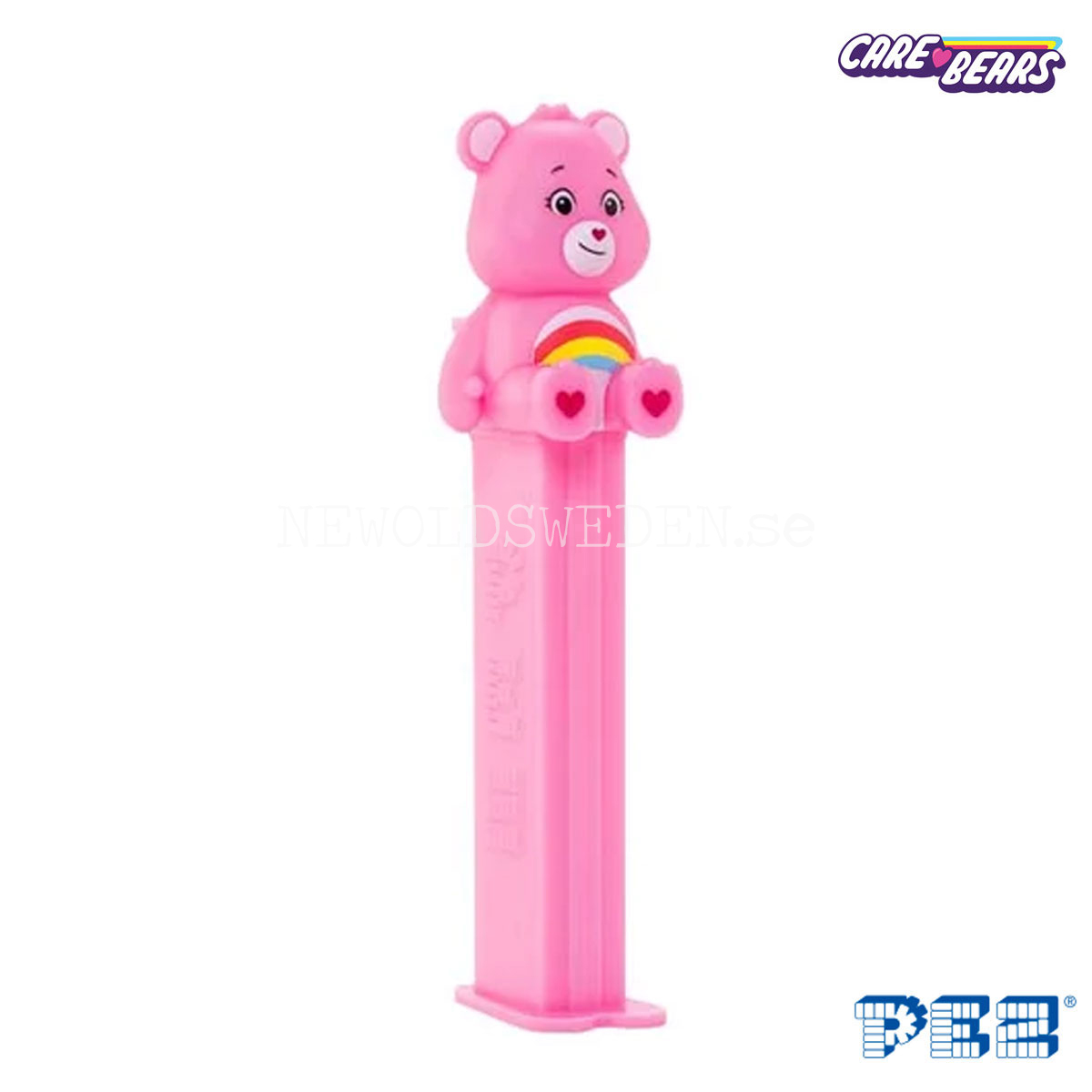 PEZ Dispenser CHEER BEAR PINK + Candy - Care Bears - PE21 - 4