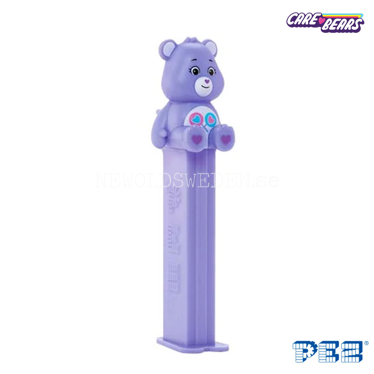 PEZ Dispenser SHARE BEAR LILAC + Candy - Care Bears - PE21 - 4