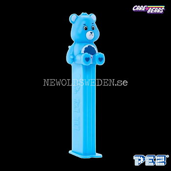 PEZ Dispenser GRUMPY BEAR BLUE + Candy - Care Bears - PE21