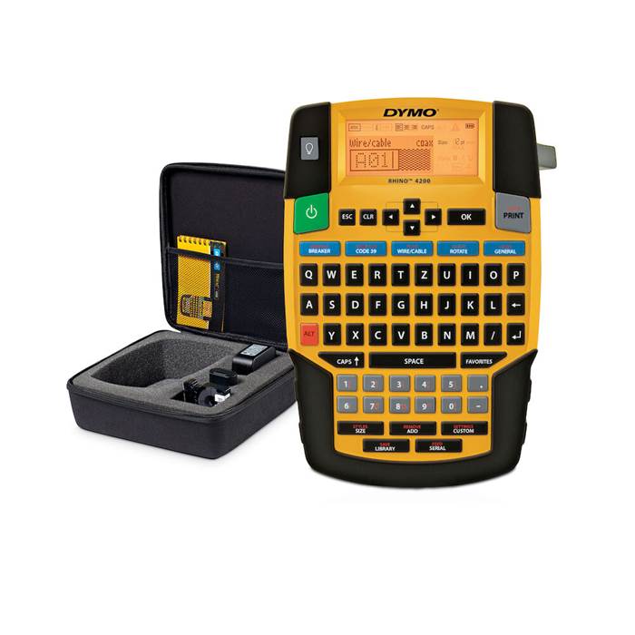 Märkmaskin Rhino 4200 Kit Case