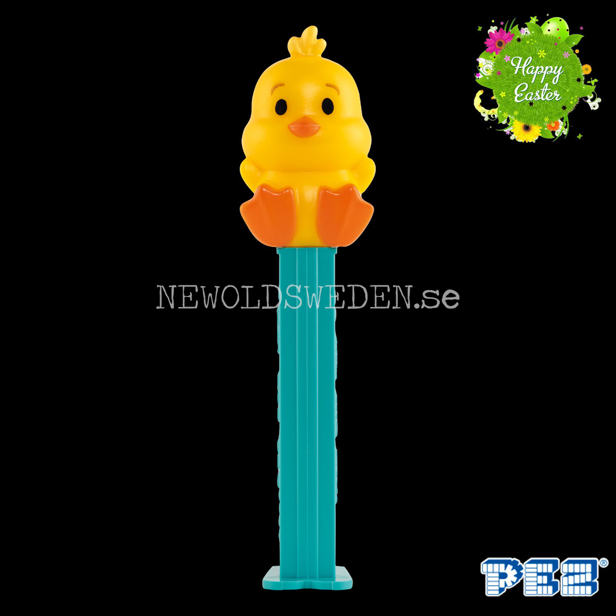 PEZ Dispenser CHARLOTTE THE CHICK + Candy - Easter - PE12 - 5