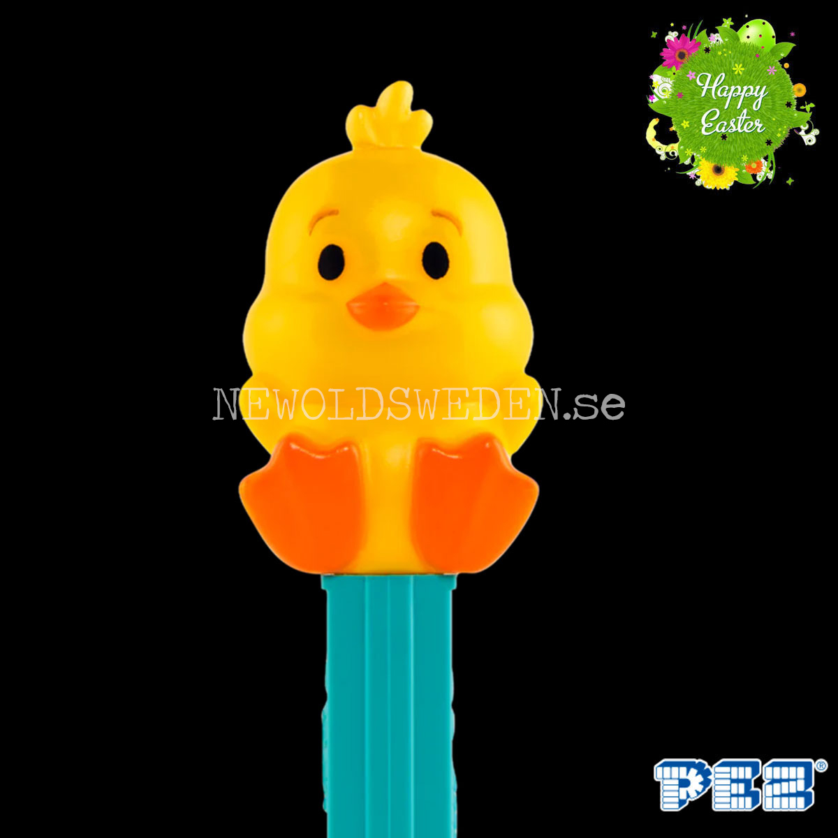 PEZ Dispenser CHARLOTTE THE CHICK + Candy - Easter - PE12 - 2