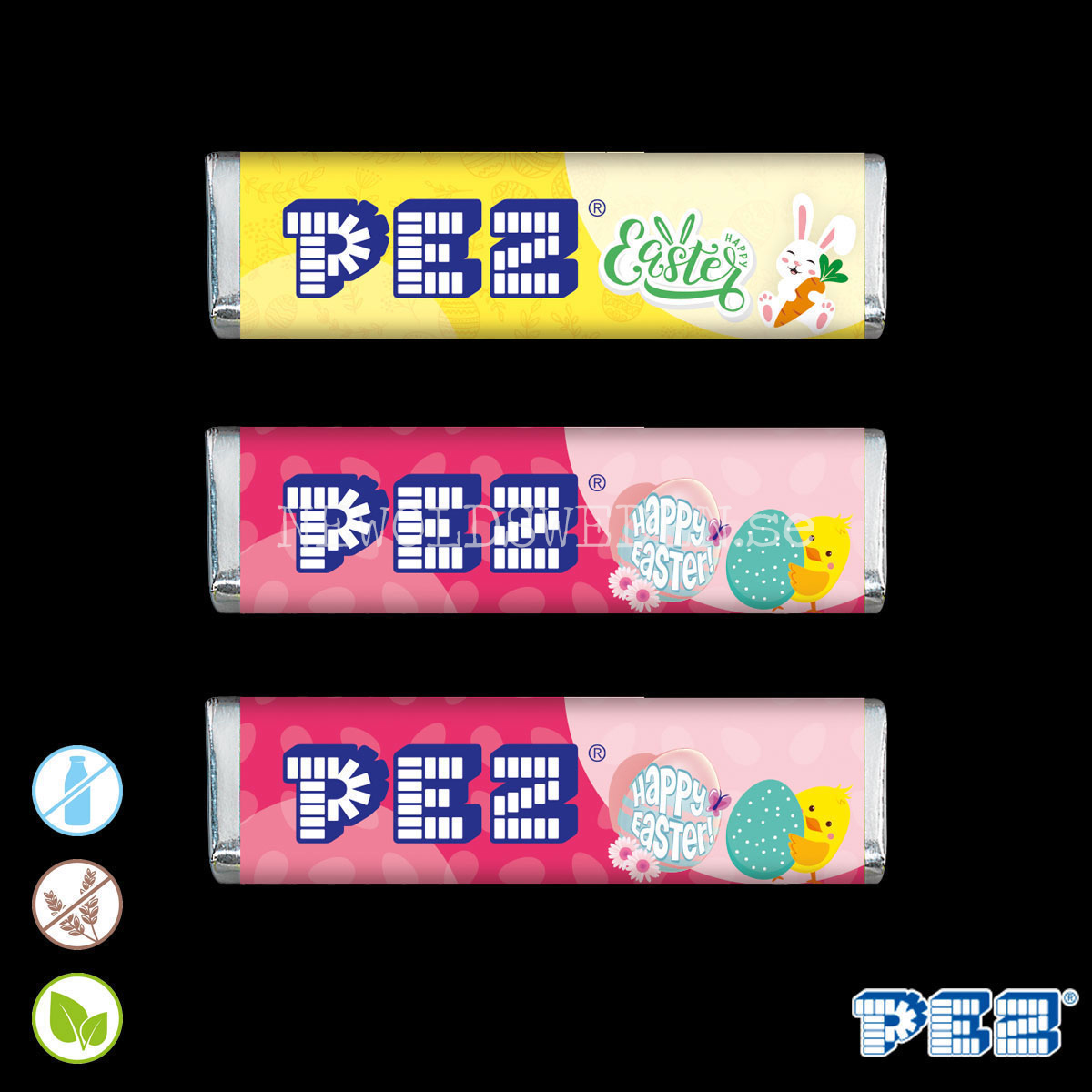 PEZ Dispenser CHARLOTTE THE CHICK + Candy - Easter - PE12 - 4