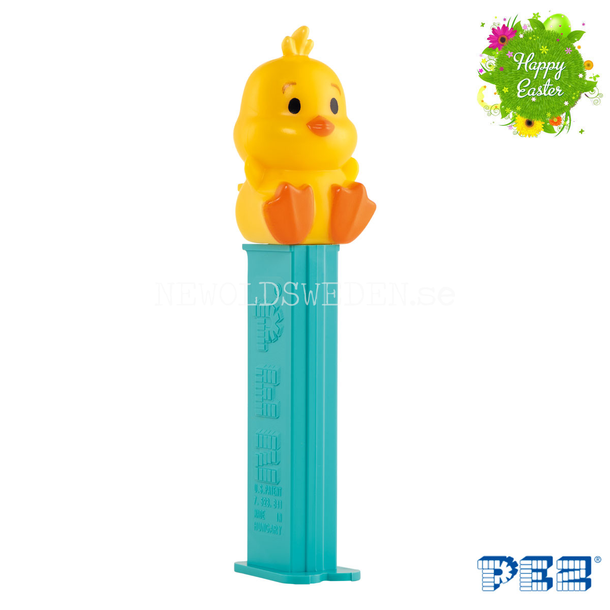 PEZ Dispenser CHARLOTTE THE CHICK + Candy - Easter - PE12 - 6