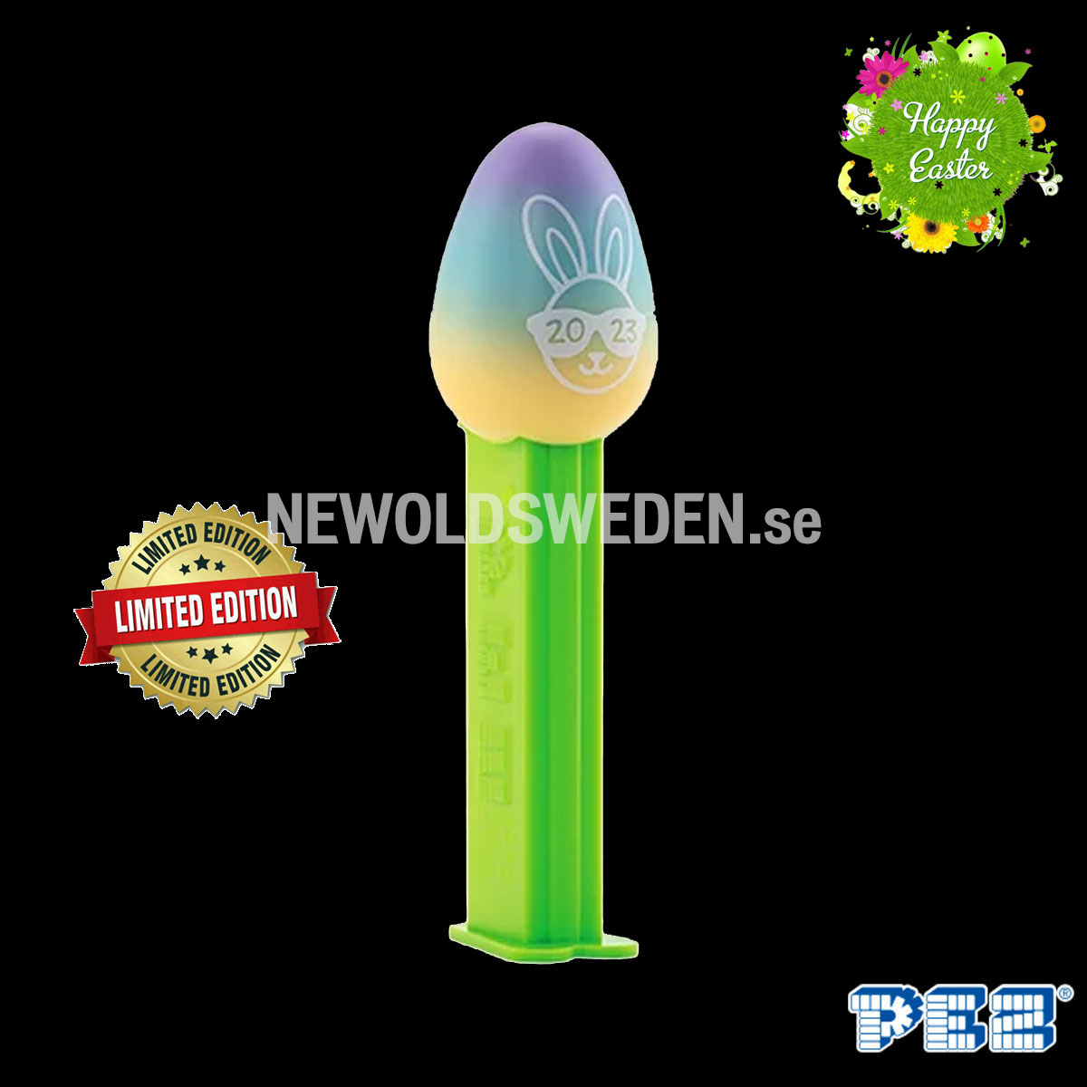 PEZ Dispenser EASTER EGG 2023 + Godis - LIMITED EDITION Samlarfigur - PE03