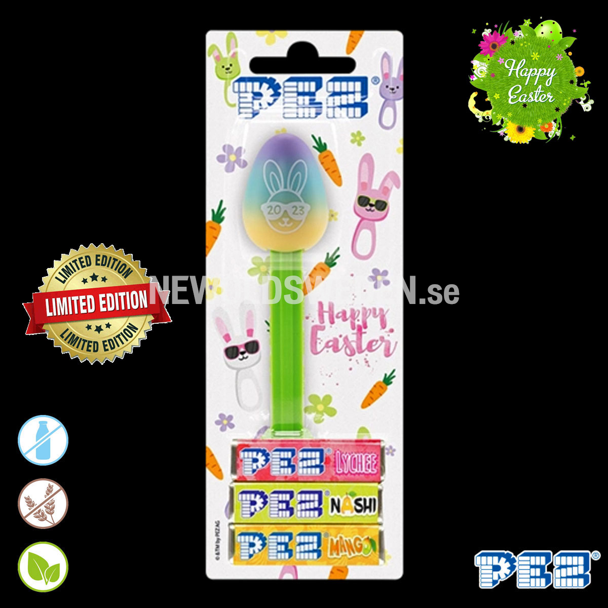 PEZ Dispenser EASTER EGG 2023 + Godis - LIMITED EDITION Samlarfigur - PE03 - 2