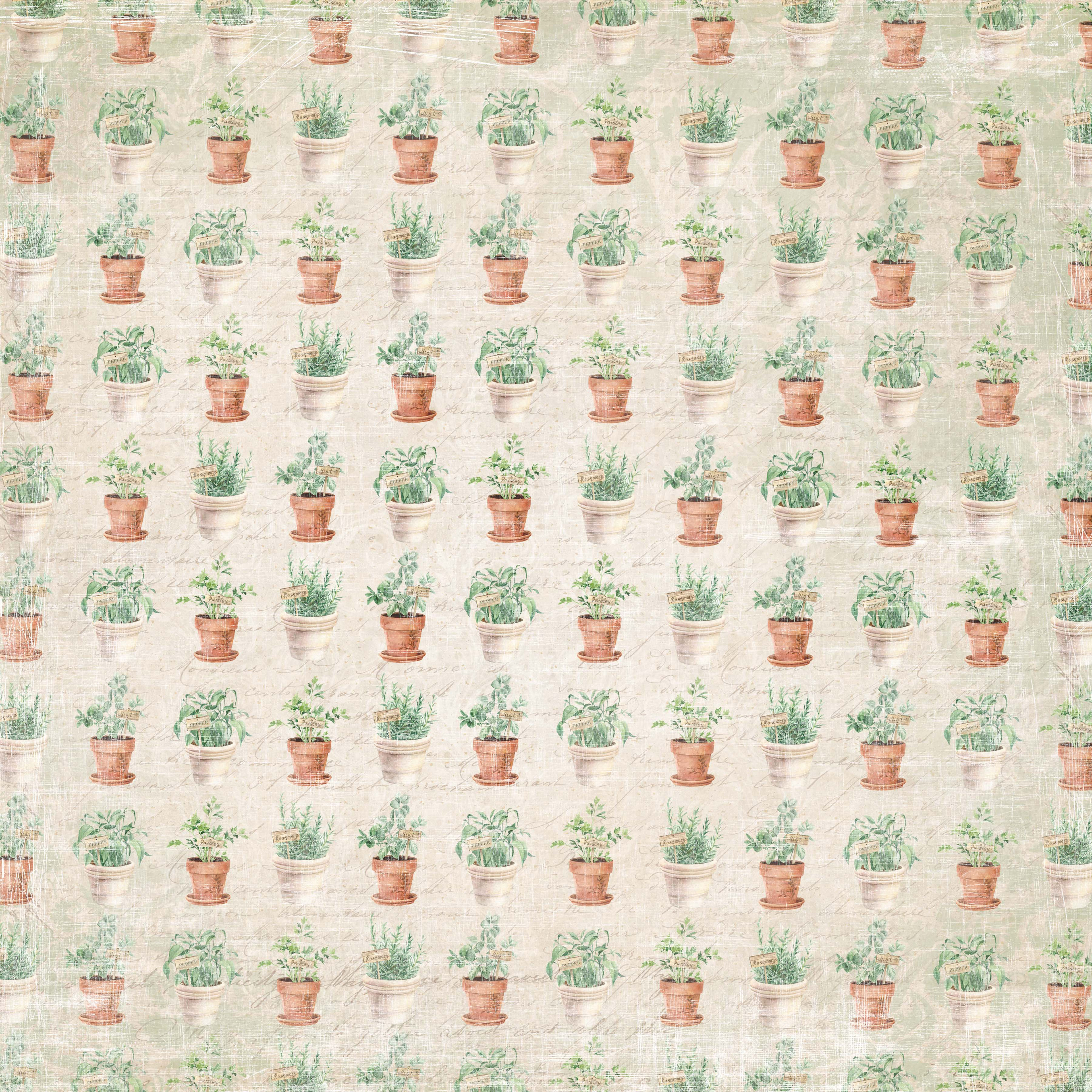  Reprint The Gardener collection 8"x8" - 8