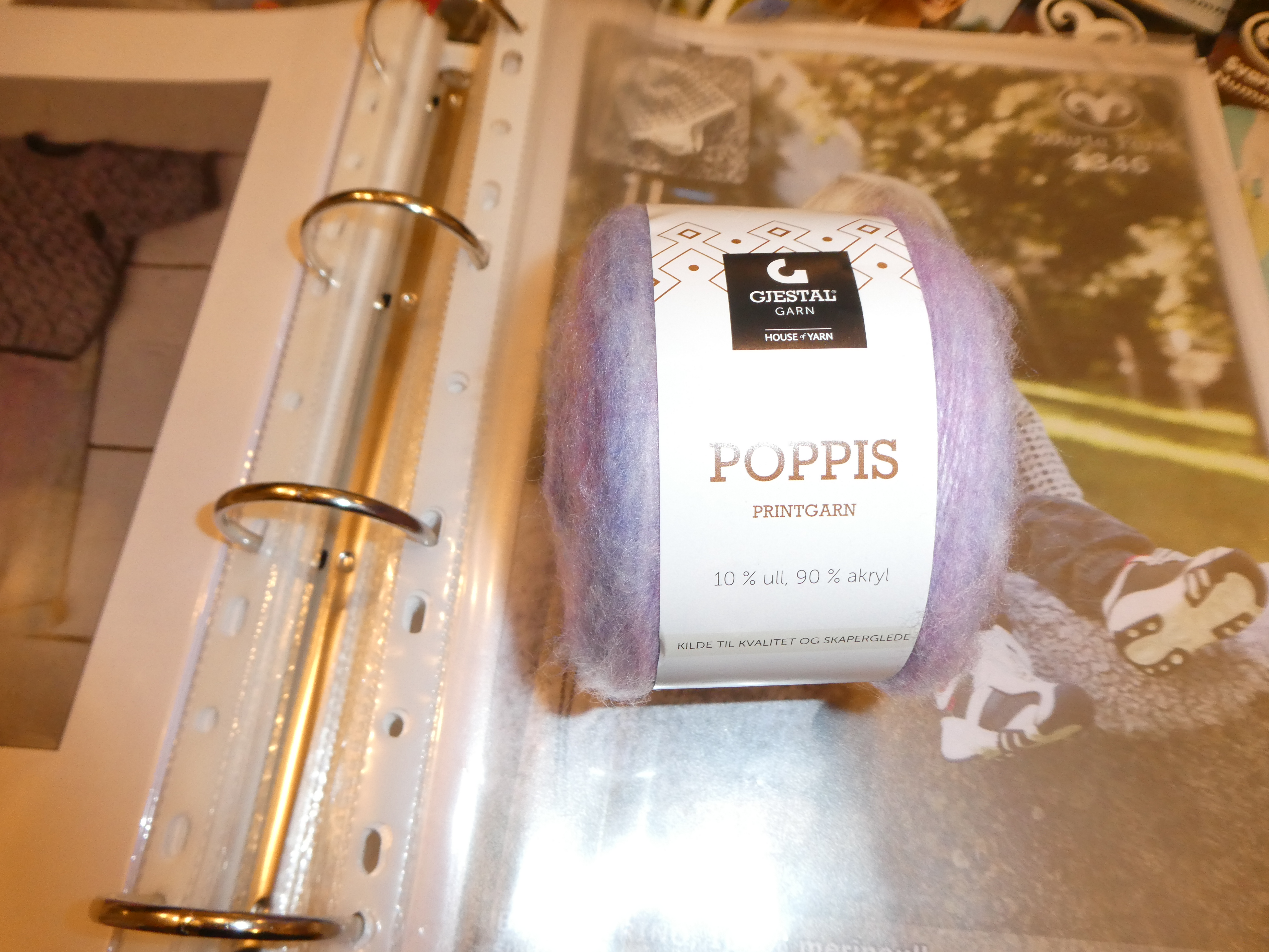Poppis nytt  garn från House of yarn - 3