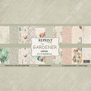  Reprint The Gardener Collection 12"x12"