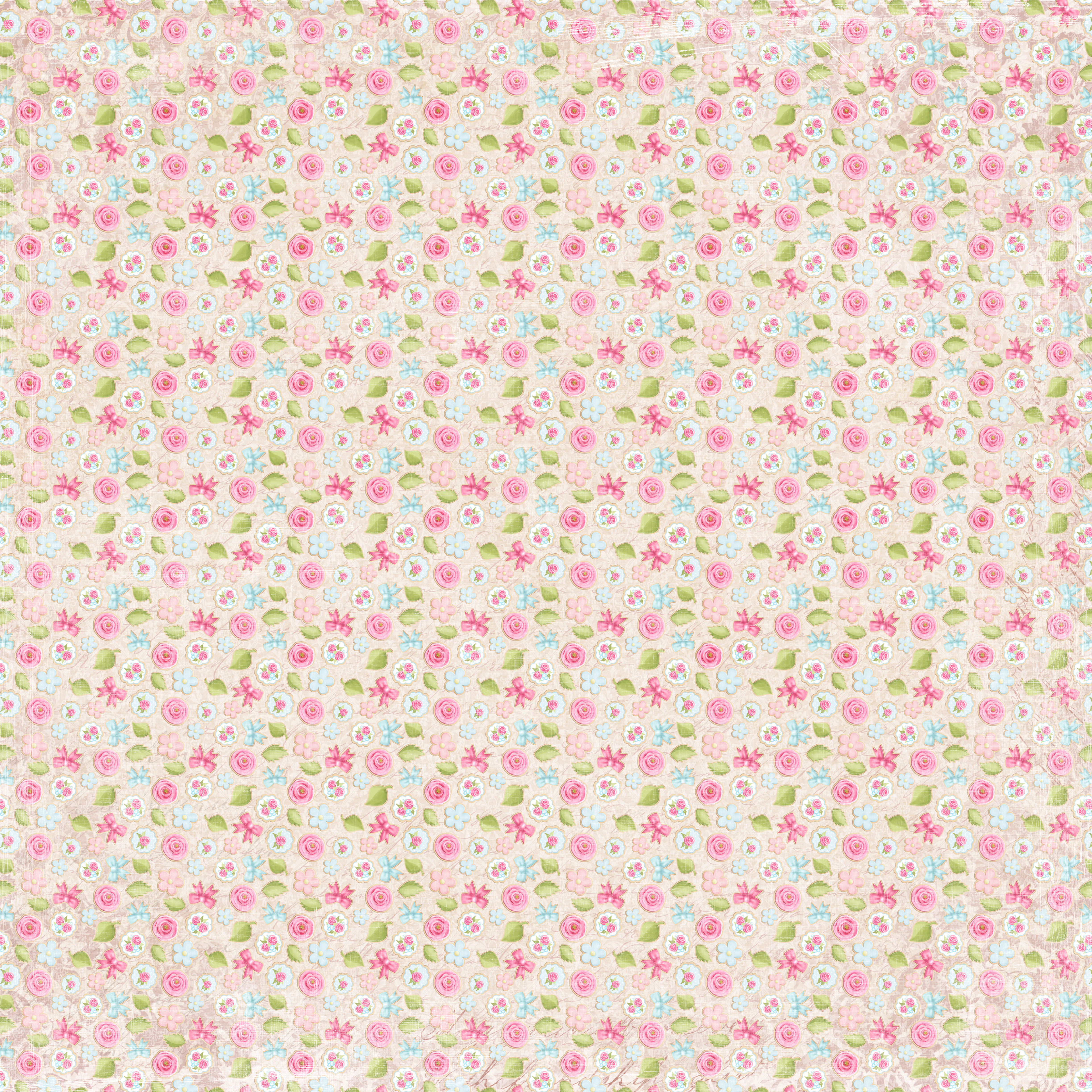 Reprint Caravan Holiday collection - Small Flowers