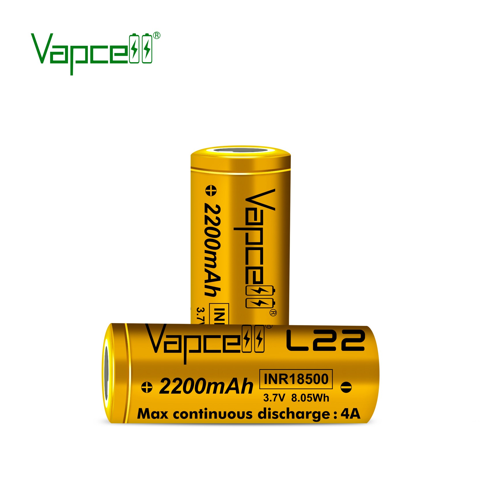 Vapcell Batterier - 2