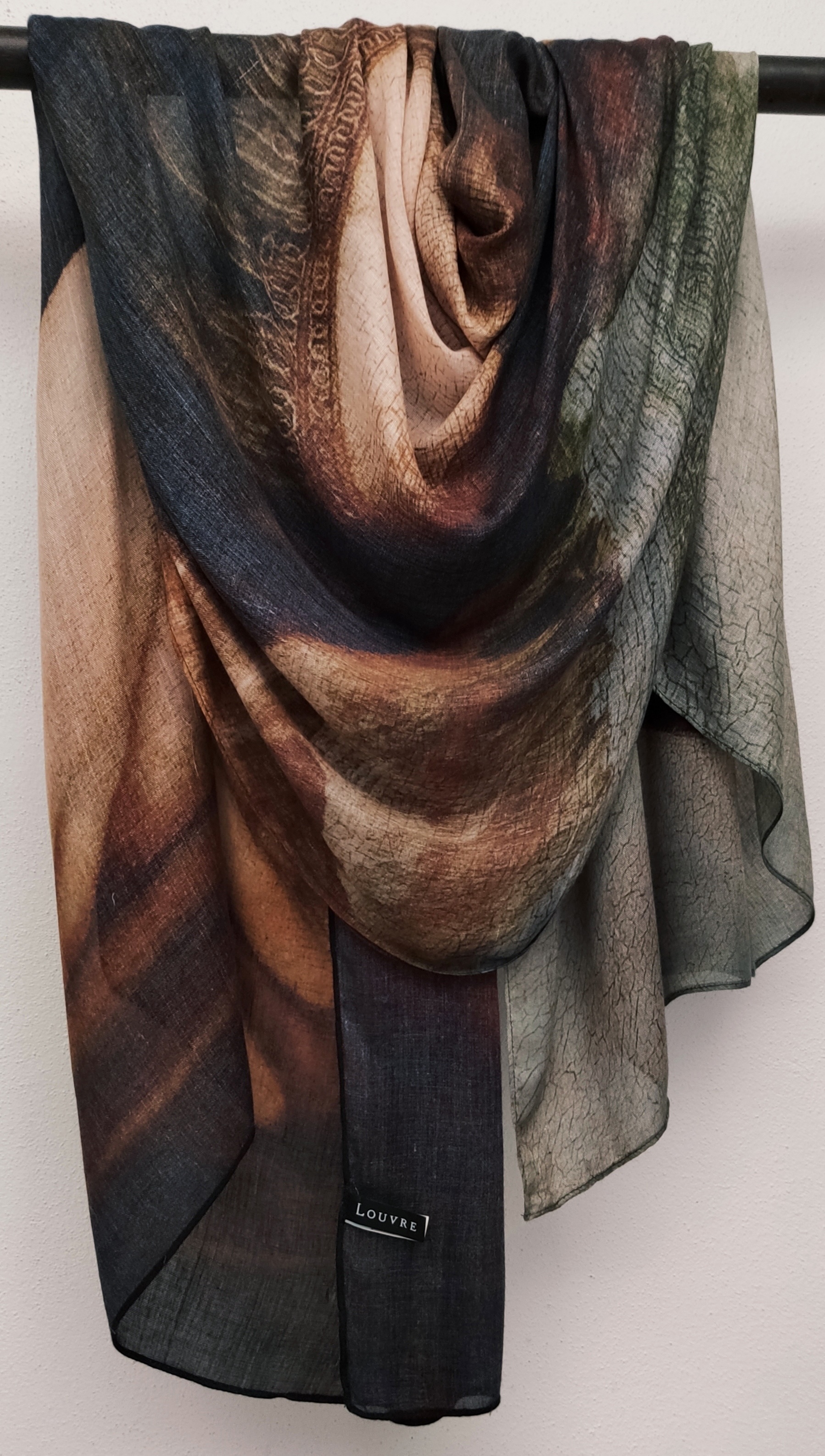 Monalisa oversize exklusiv sjal & inredningsdetalj - 2