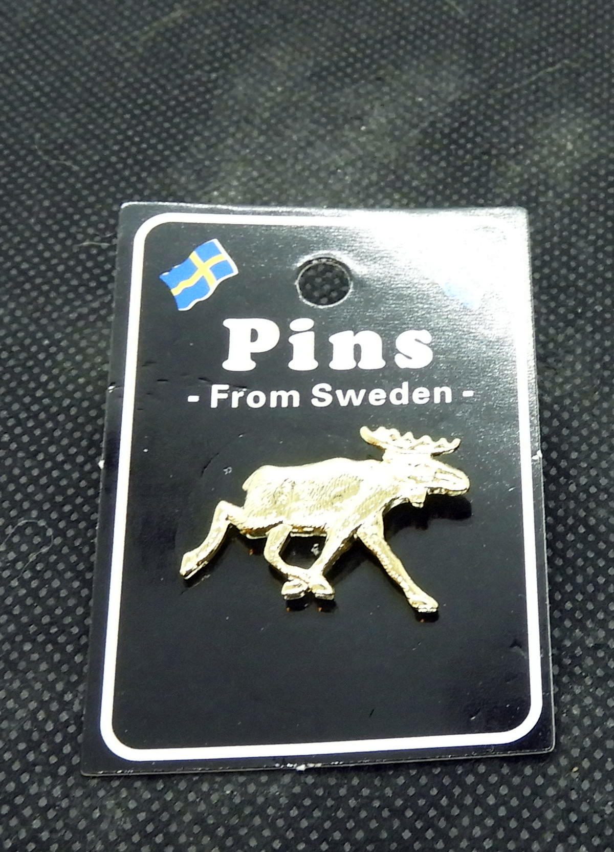 Pin Gold Älg - 2