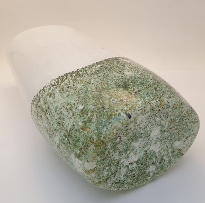 Engman Kjell Kosta Boda white-green vase - 4