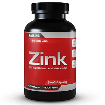 Zink 100 kapslar från Fairing Nutrition