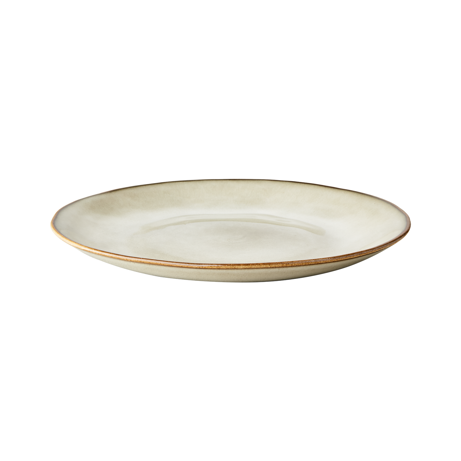 Assiette i glaserad stengods .