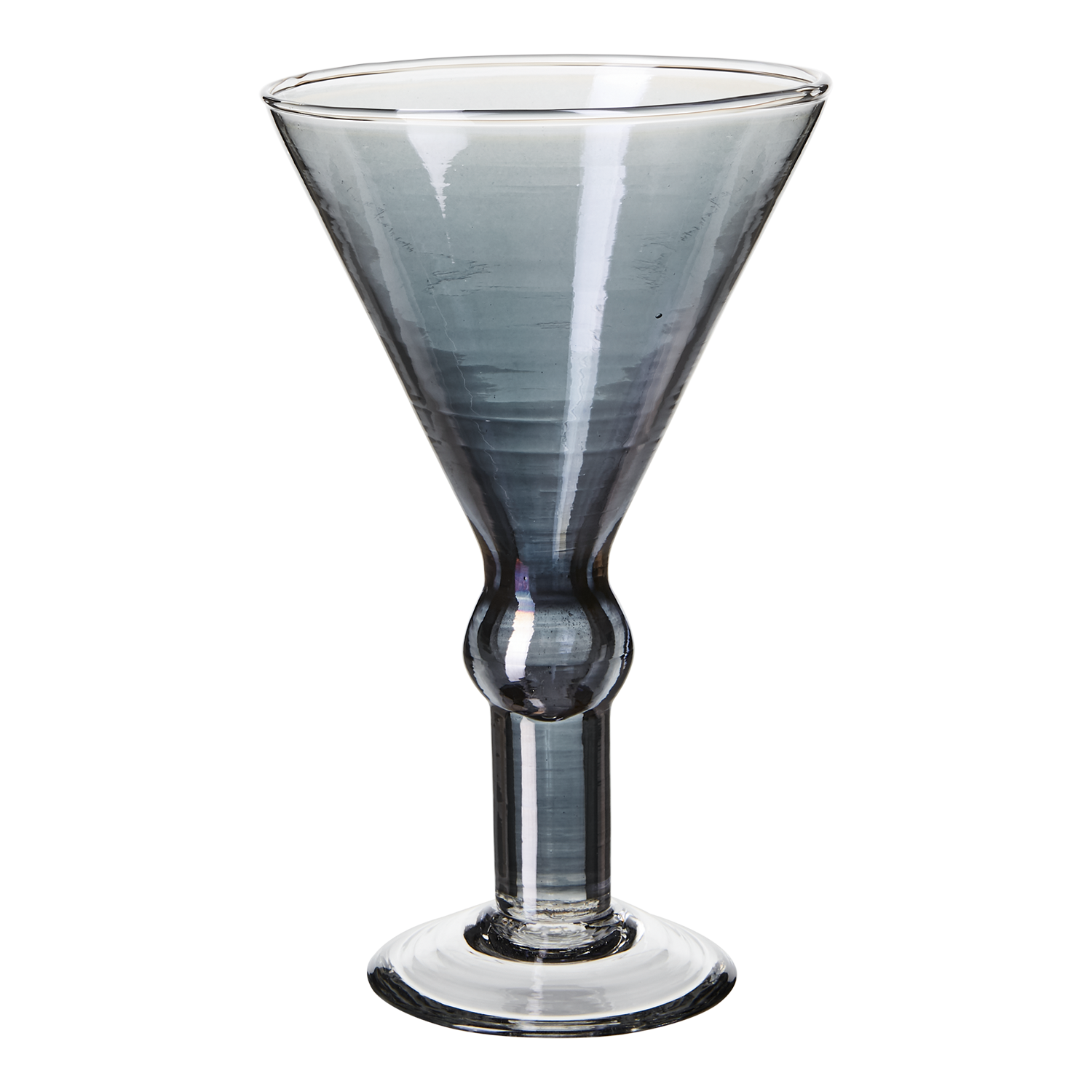 Hyde martini/cocktailglas rökblå.