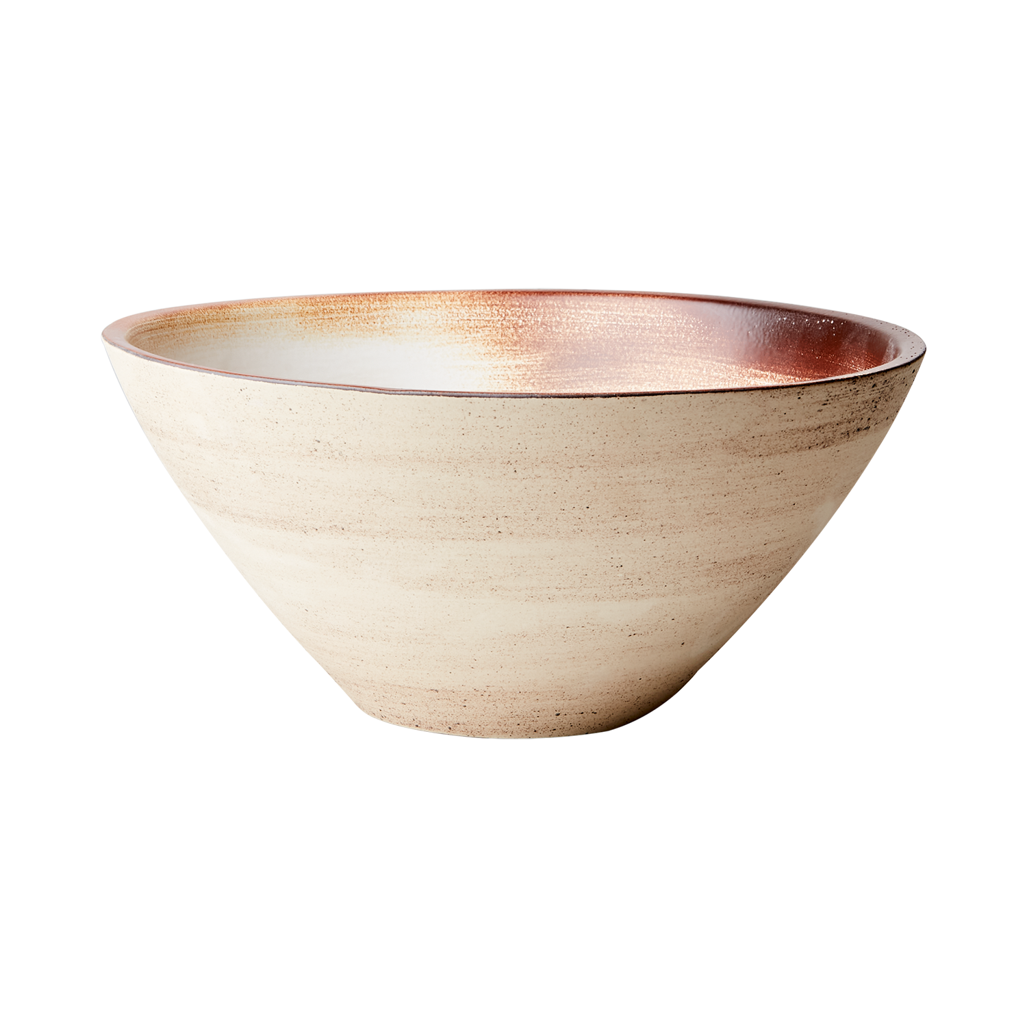 Togo skål M, kaffe latte/brun färgad.