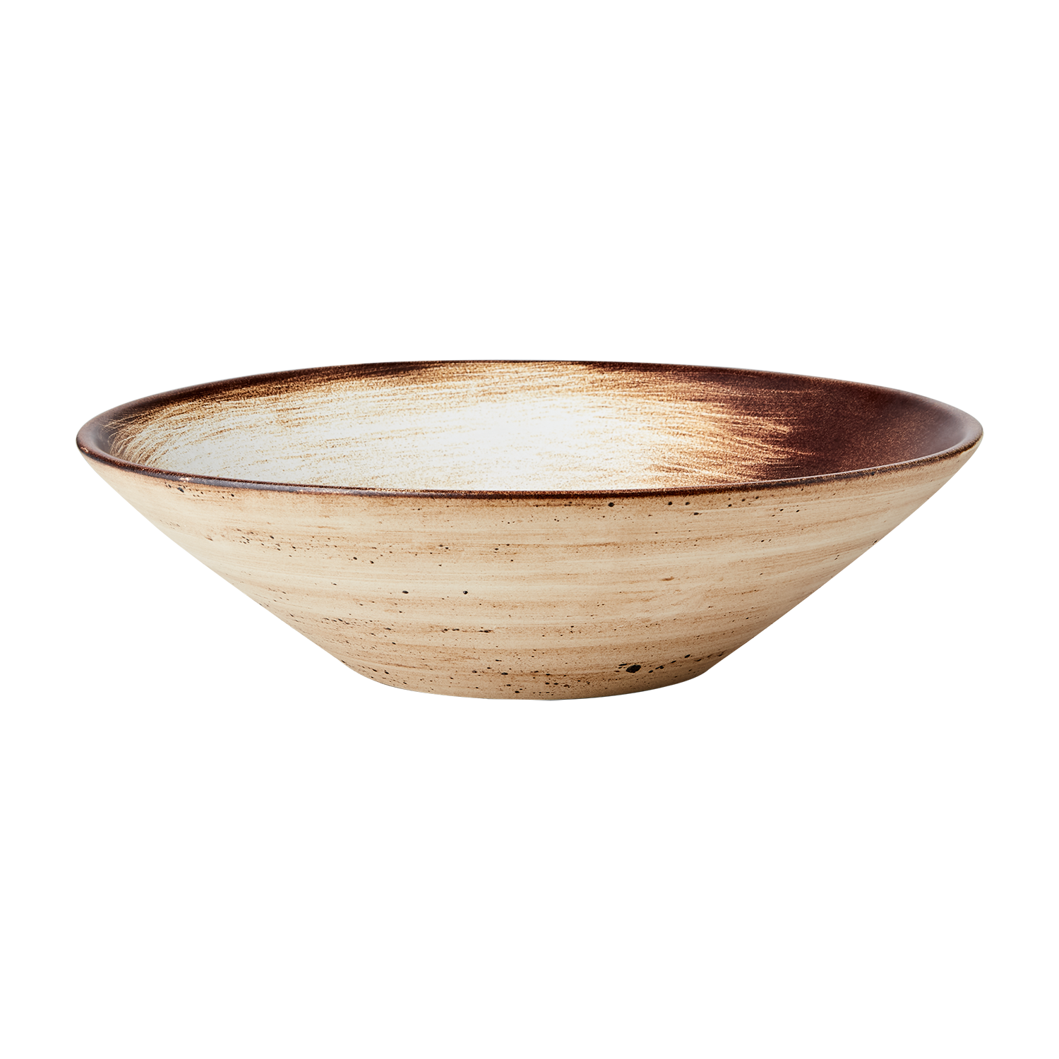 Togo skål beige/brun.