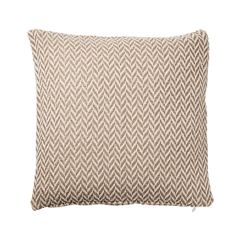 Anna kuddfodral i beige och vit