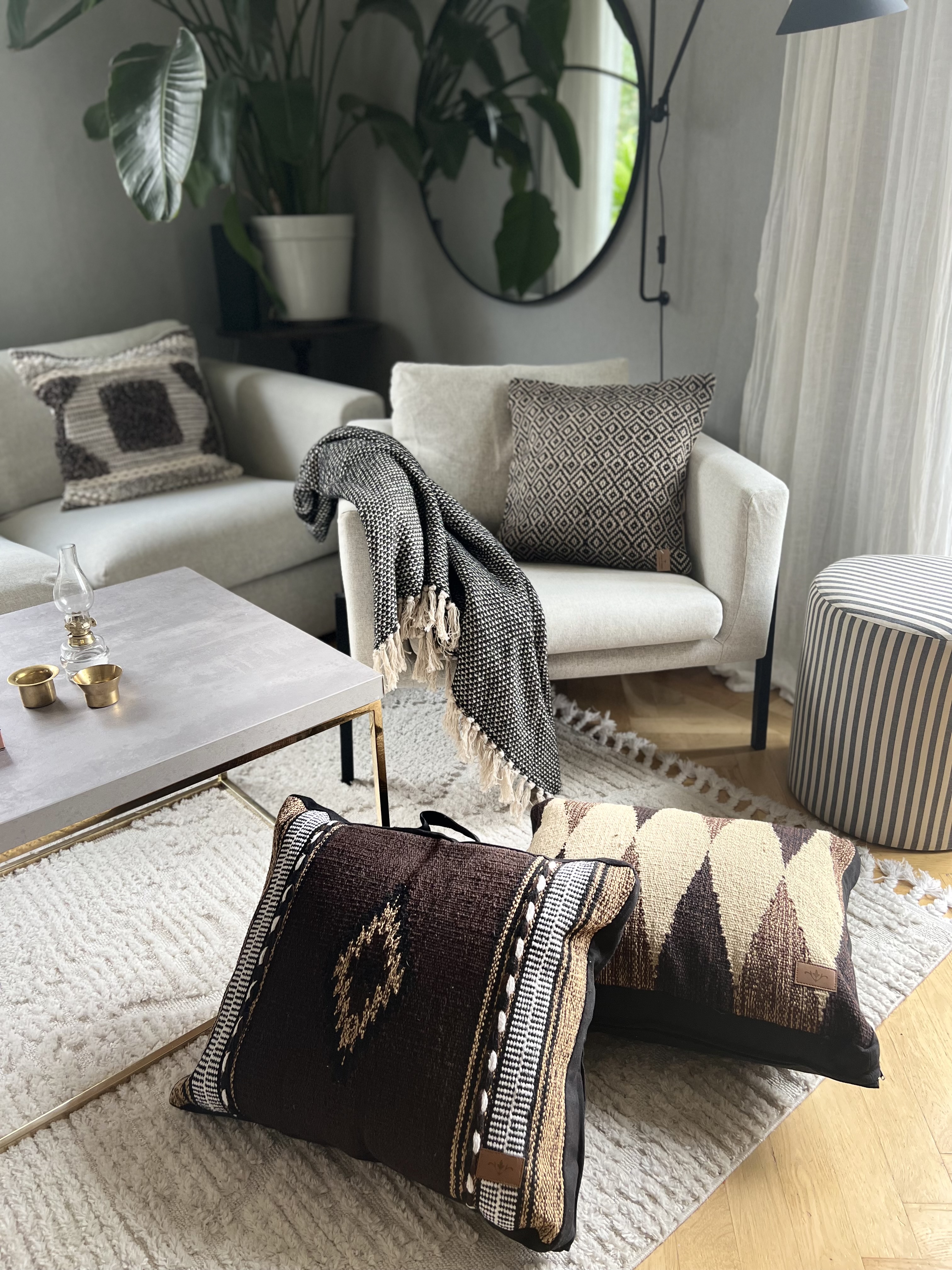 Sittkuddsfodral perfekt för extra sittplatser