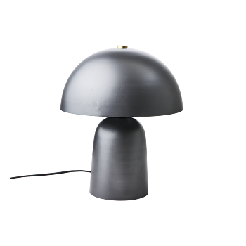 Bordslampa FUNGI mörkgrå, 38 cm 