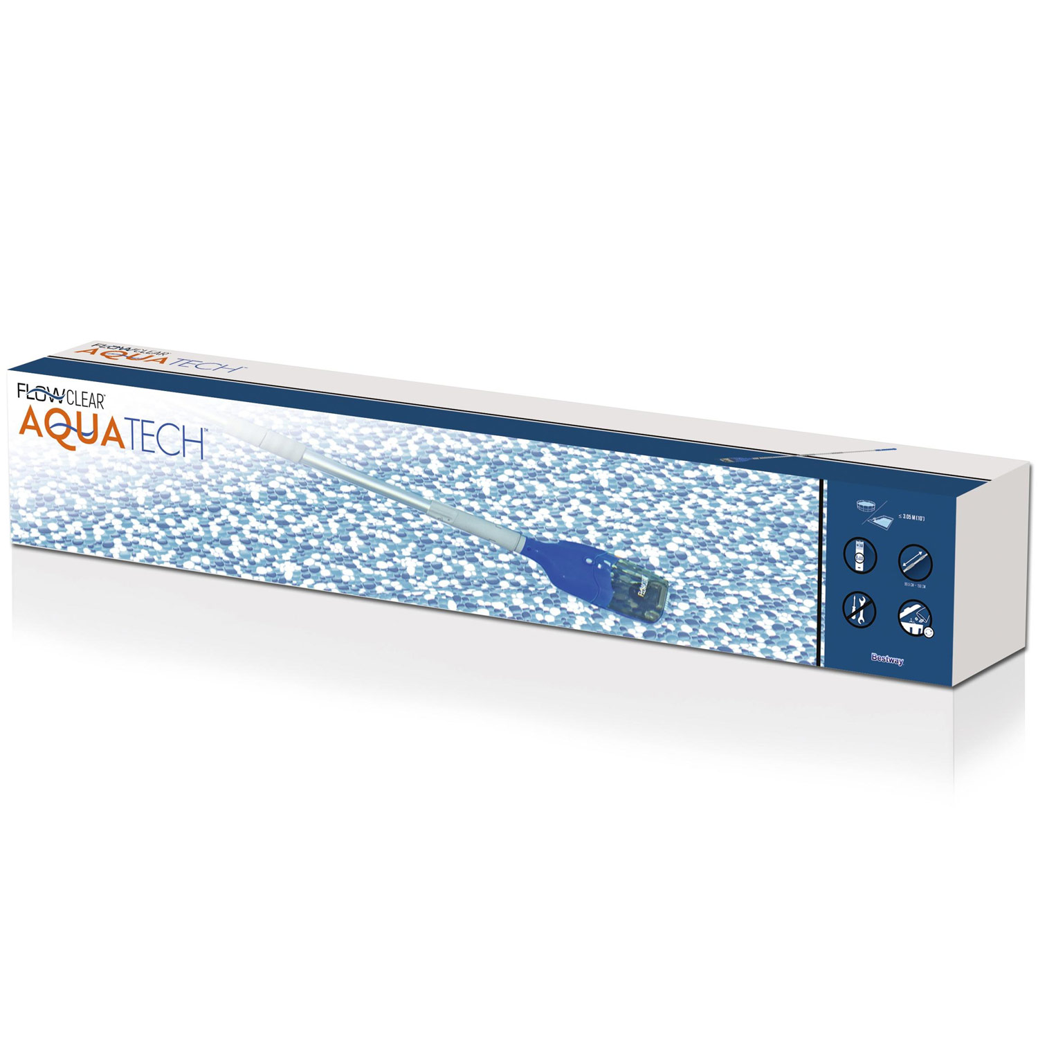 Flowclear AquaTech Trådlös Pooldammsugare - 7