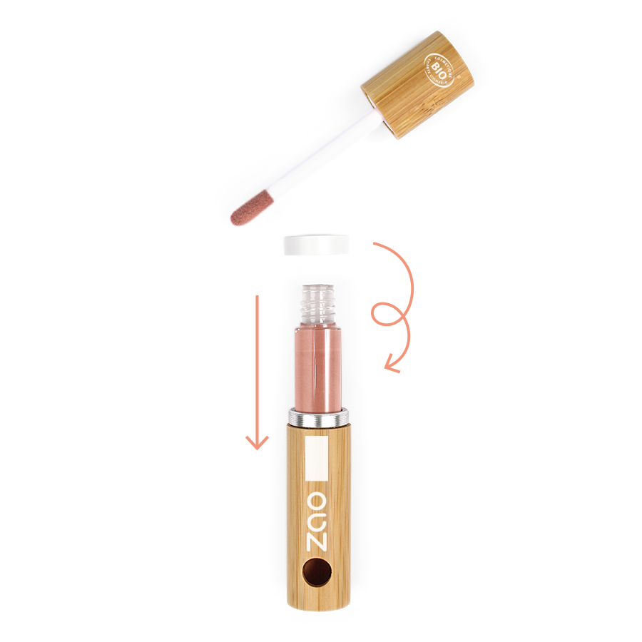 ZAO Lip Ink  445 Nude Pink - 6