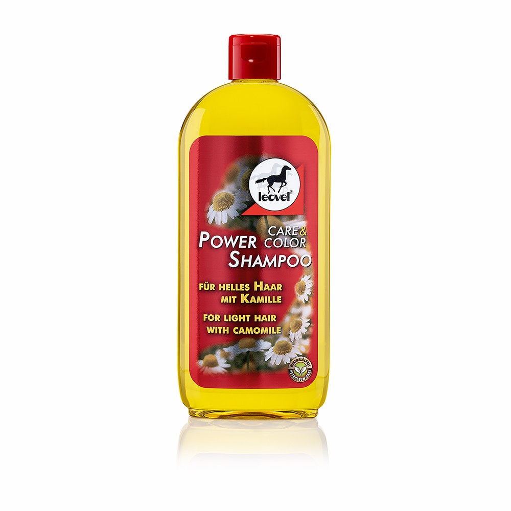 Leovet Power Hevosten shampoo kamomillalla vaaleille hevosille - 500 ml