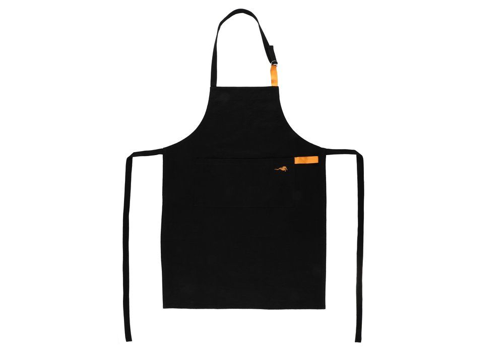 Grillförkläde Deluxe svart Mustang