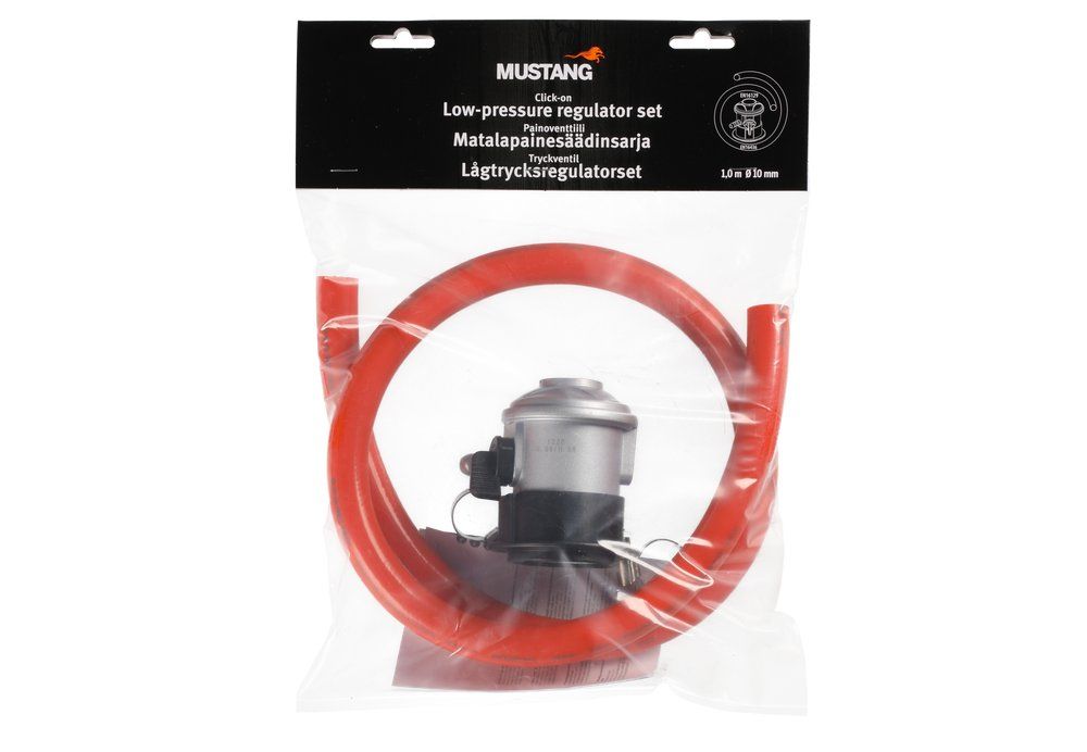 Lågtrycksregulatorset med tryckventil Mustang