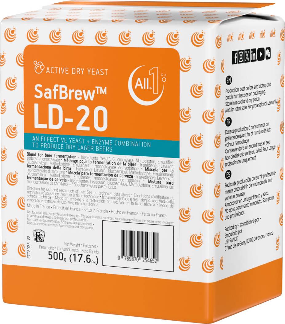Fermentis SafBrew LD-20, 500 g - 2