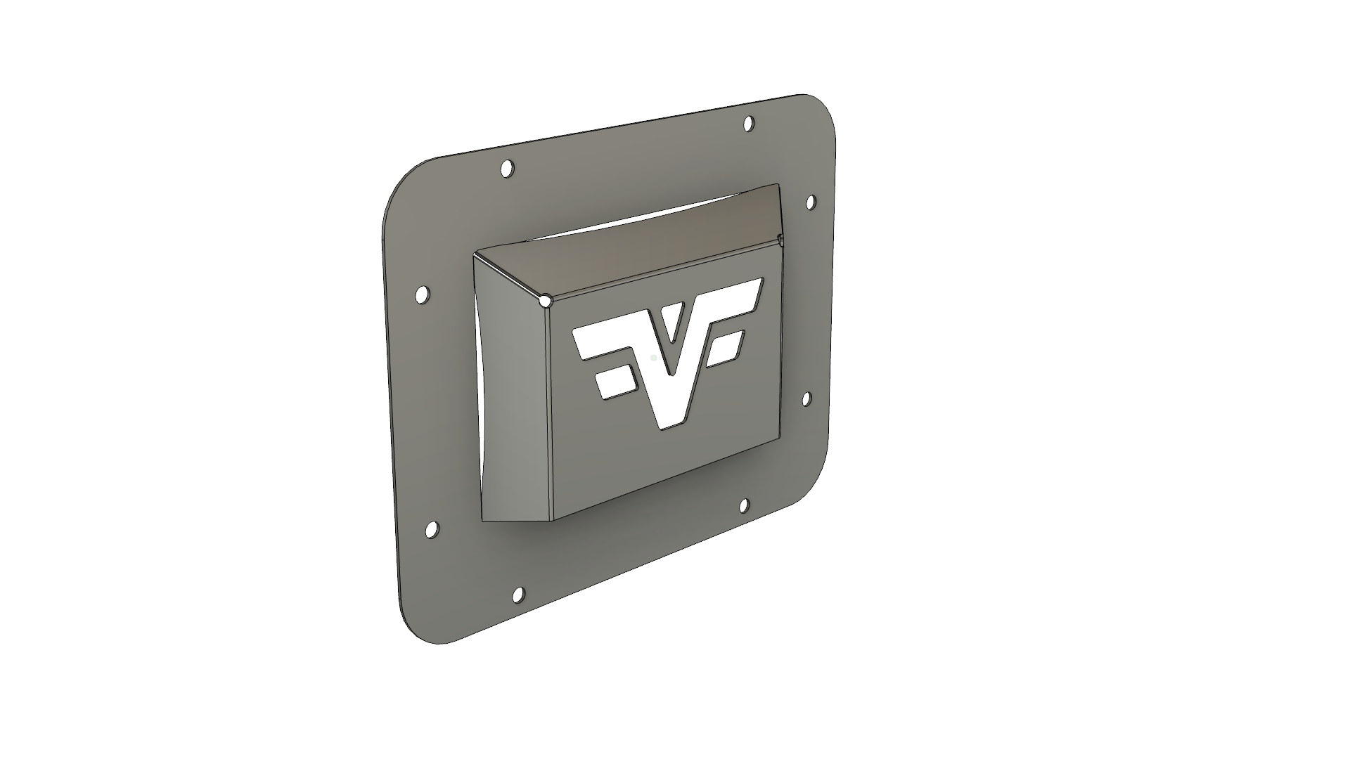 Falken Fabrication Spare Tire Delete Plate - Jeep JK & JKU