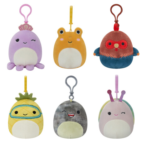 Squishmallows Clip-On Leigh the Toad, 9 cm - 3