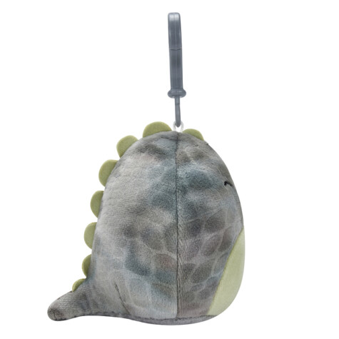 Squishmallows Clip-On Xander the Winking Grey T-Rex, 9 cm - 2