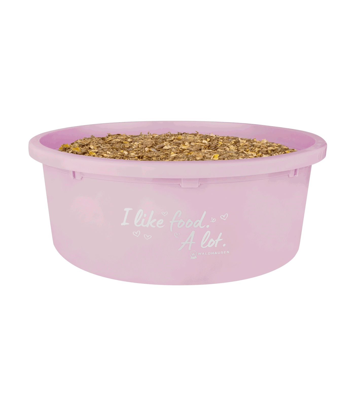 Waldhausen XL Futterschale mit Deckel 8L – Linnea Pink