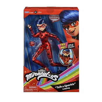 Miraculous Talk & Sparkle Ladybug Doll