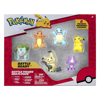 Pokemon Battle Figure 6-Pack