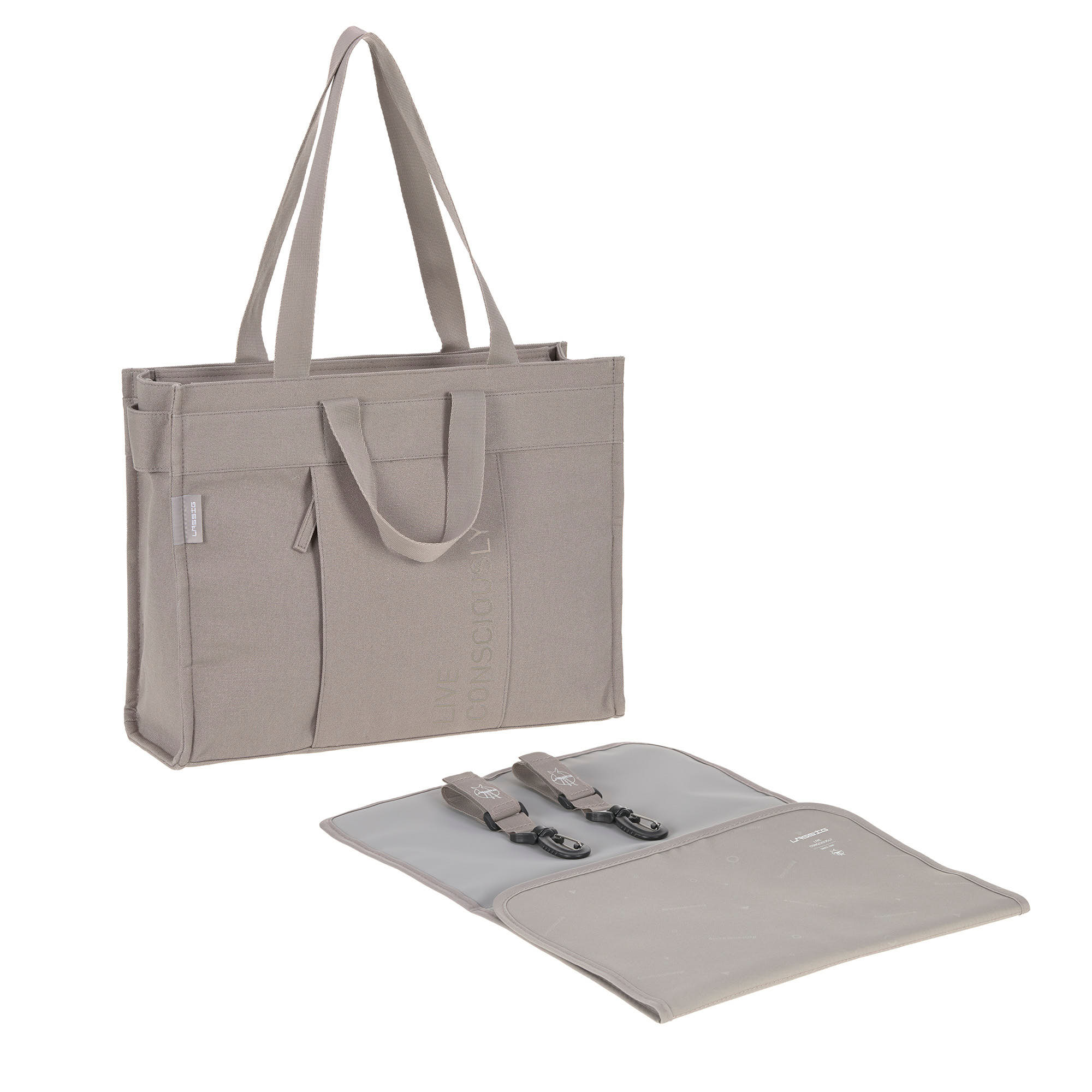 Lässig GRE Tote Up Bag taupe - 2