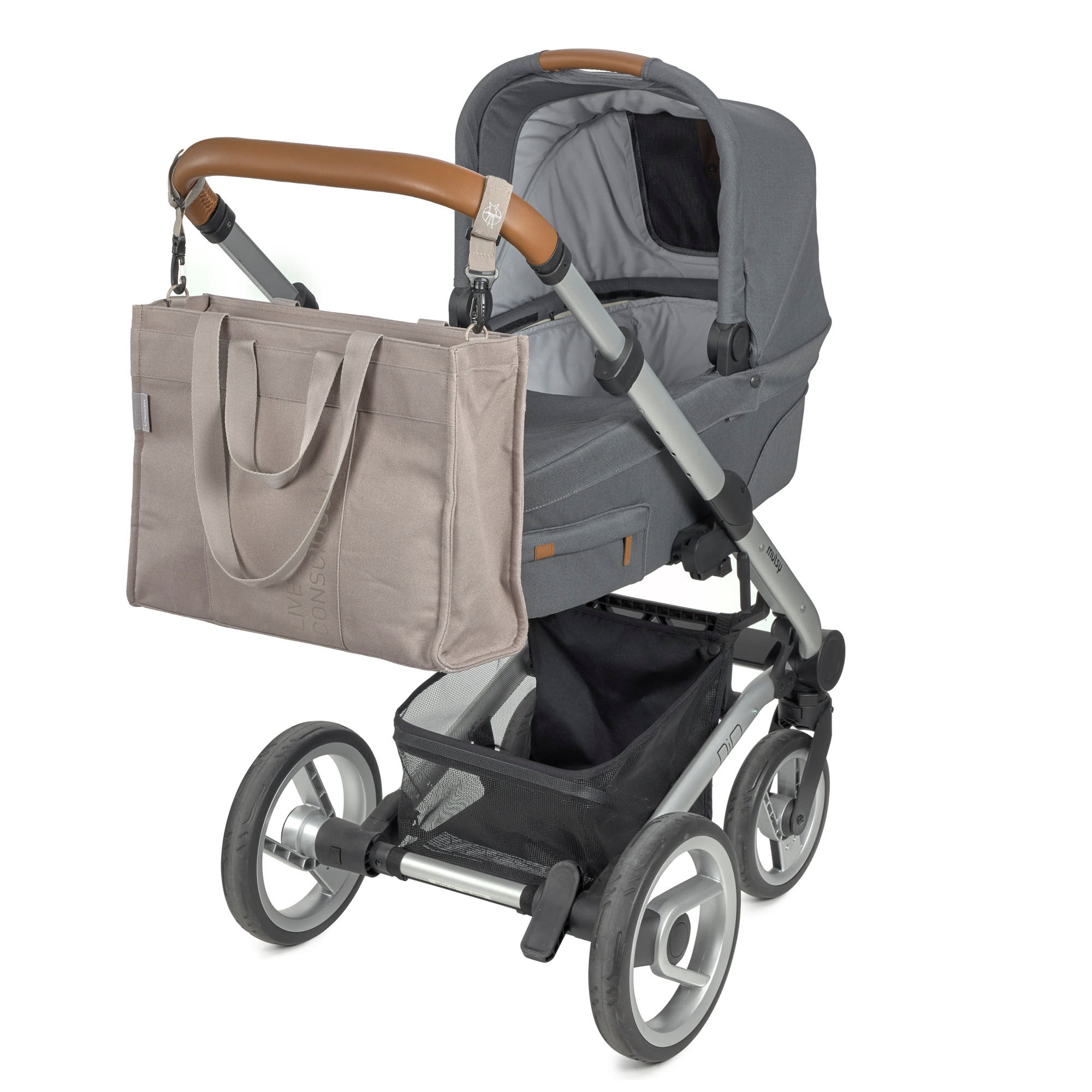 Lässig GRE Tote Up Bag taupe - 4