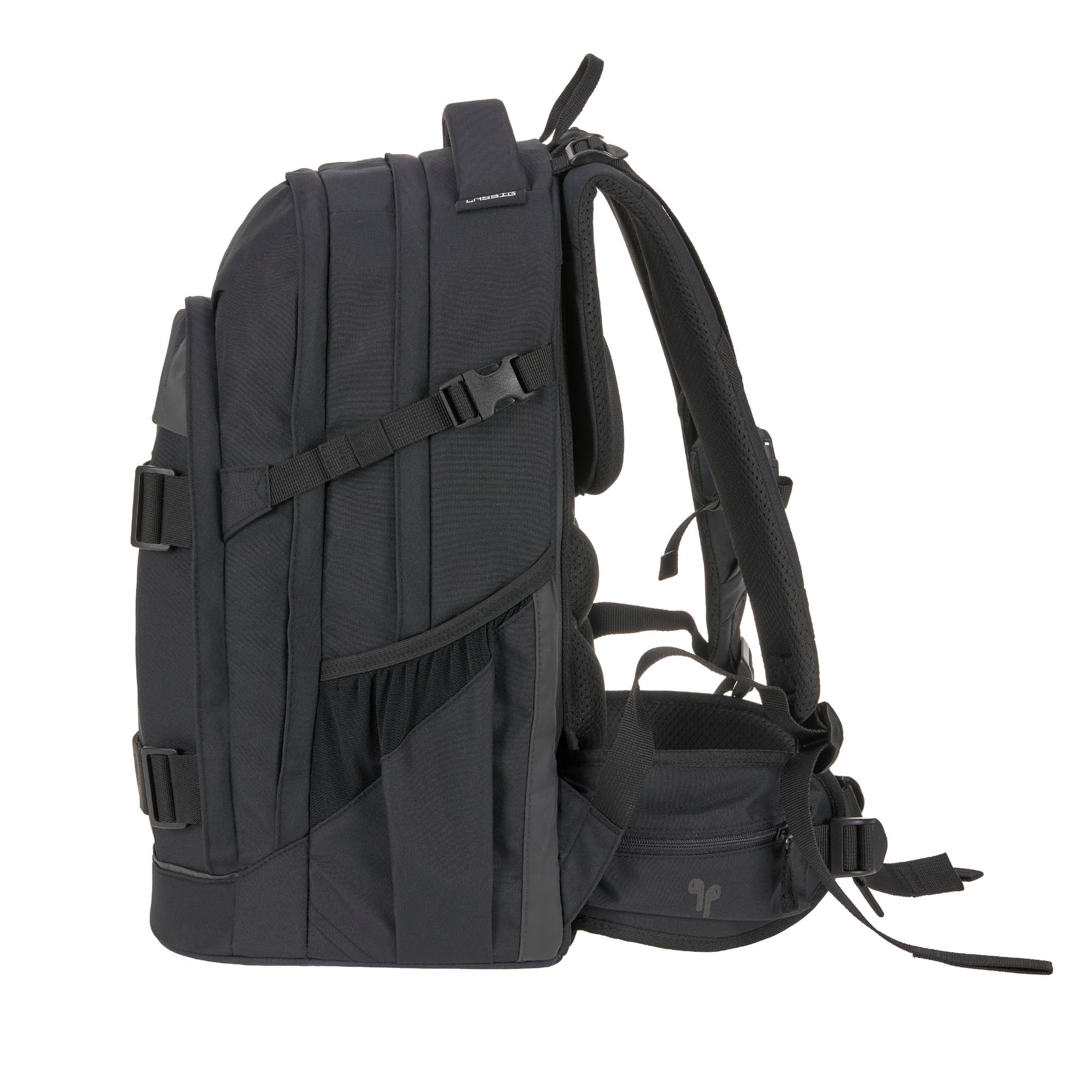 Lässig School Backpack Origin Bold black - 4