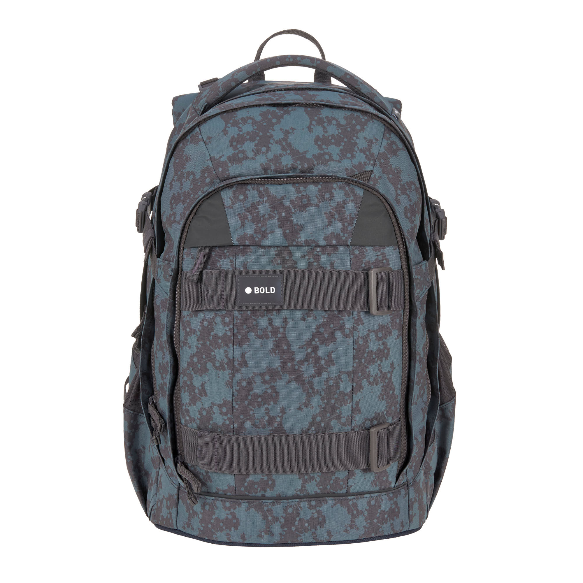 Lässig School Backpack Origin Bold Spots blue