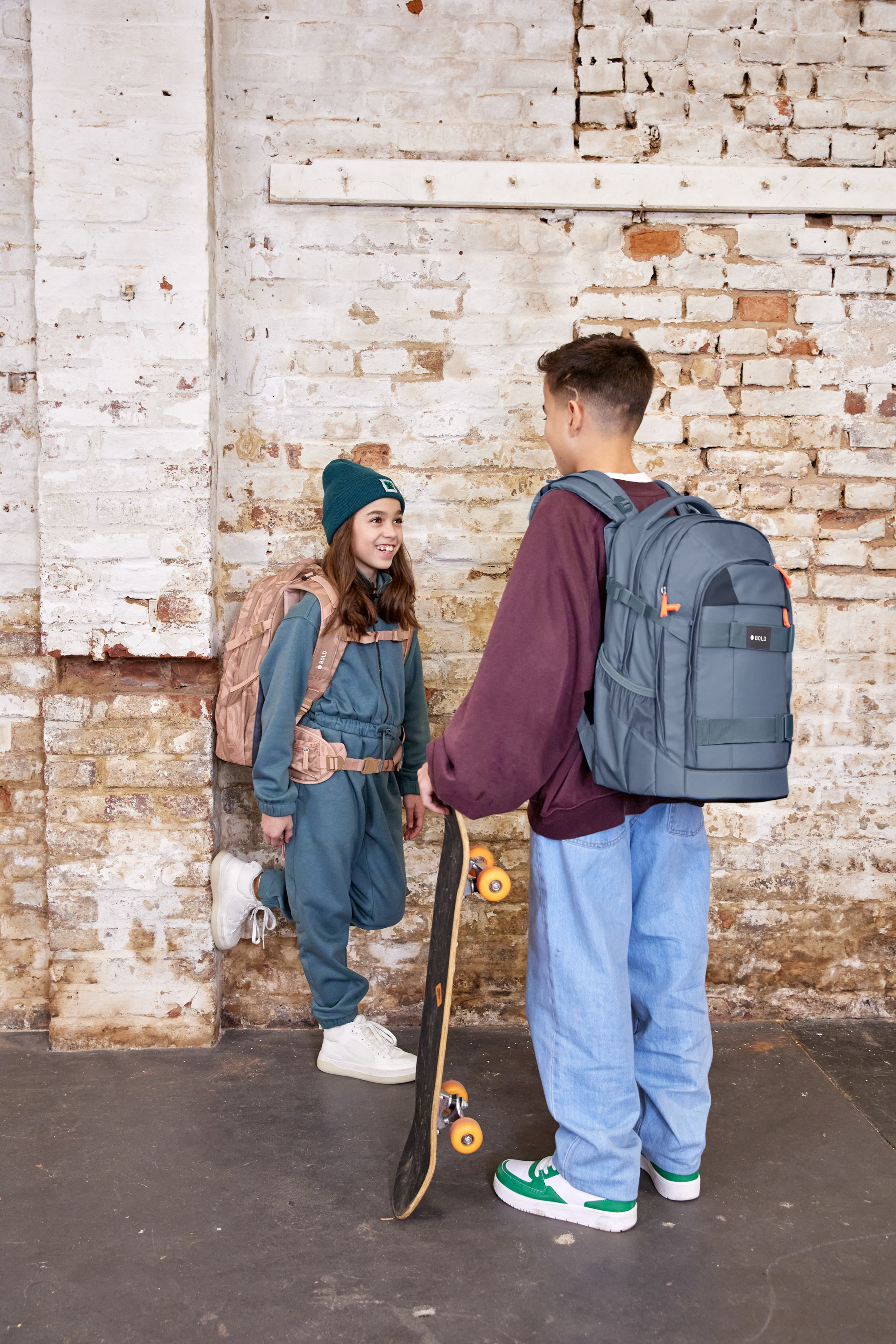 Lässig School Backpack Origin Bold blue - 9