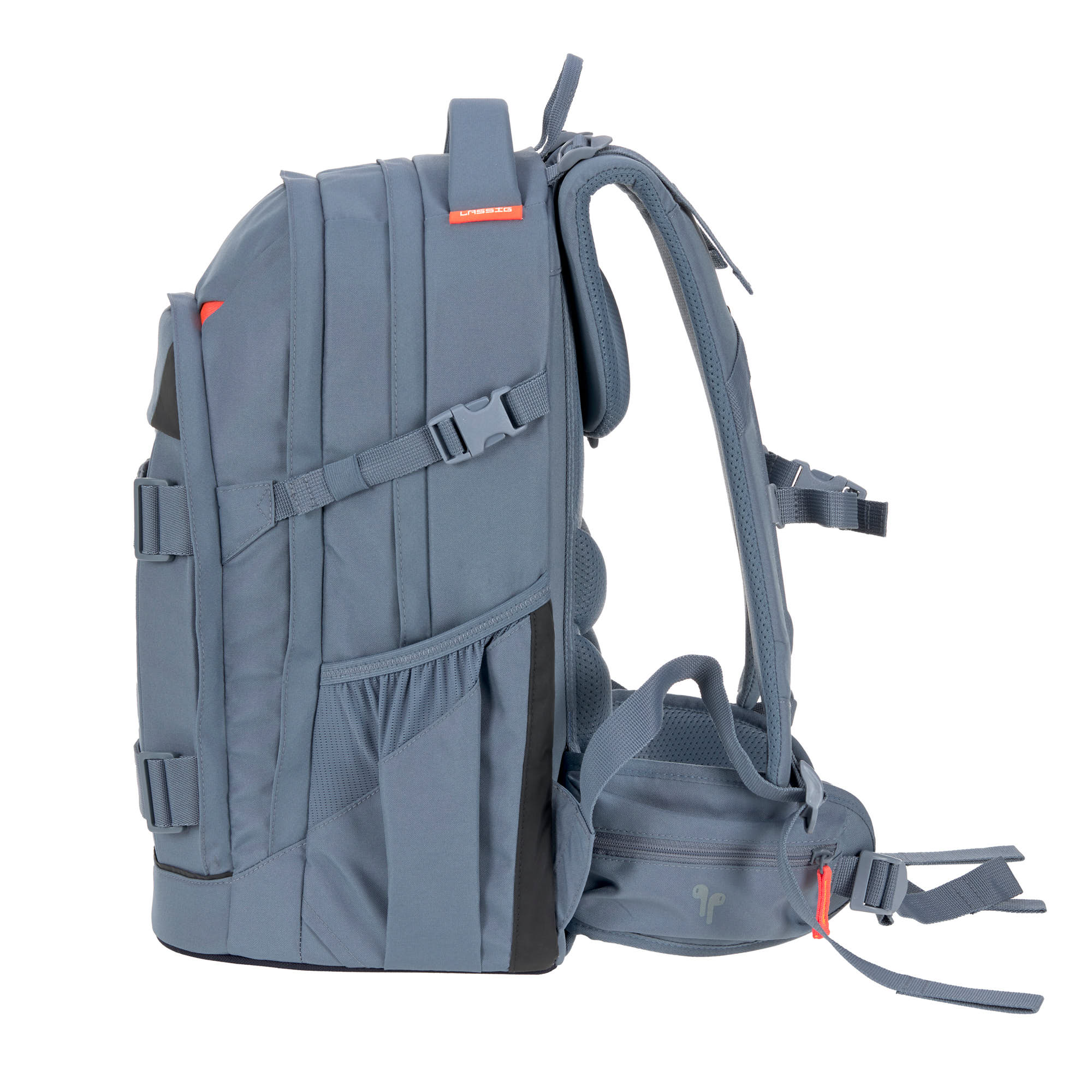 Lässig School Backpack Origin Bold blue - 4