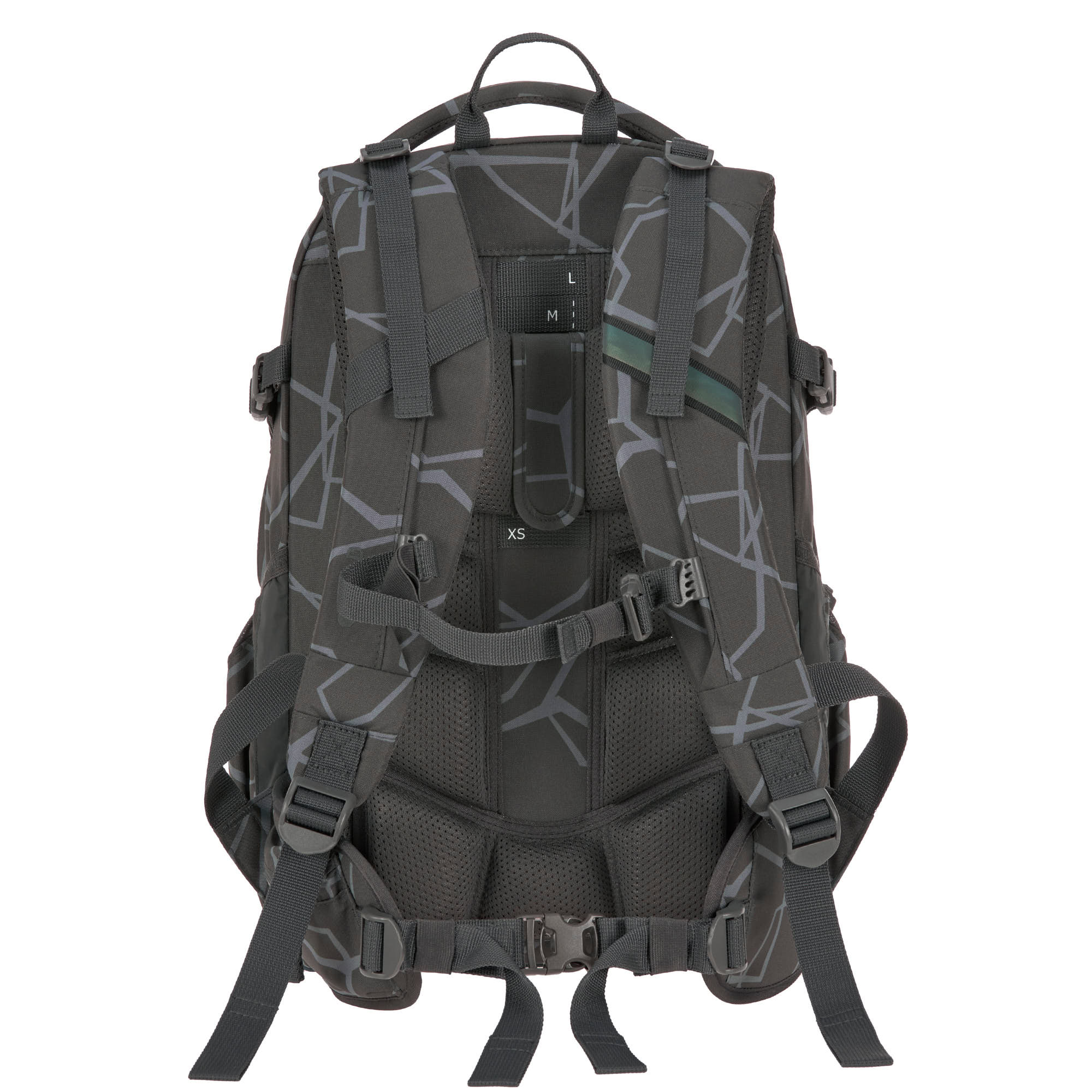 Lässig School Backpack Origin Bold Edges grey - 4