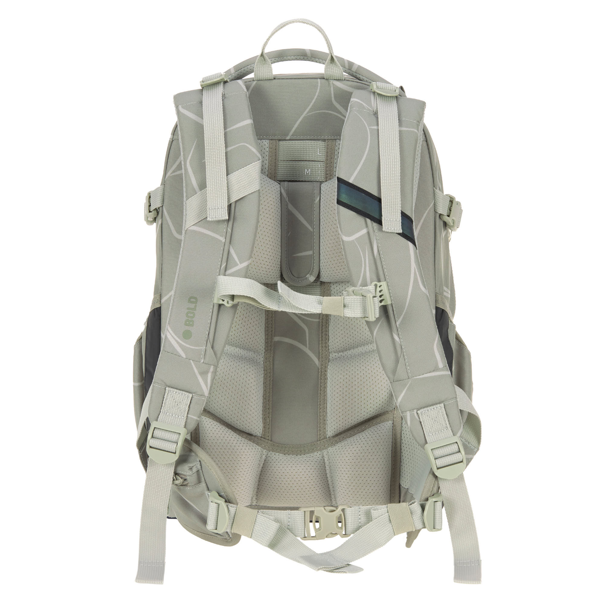 Lässig School Backpack Origin Bold Curve sage - 3