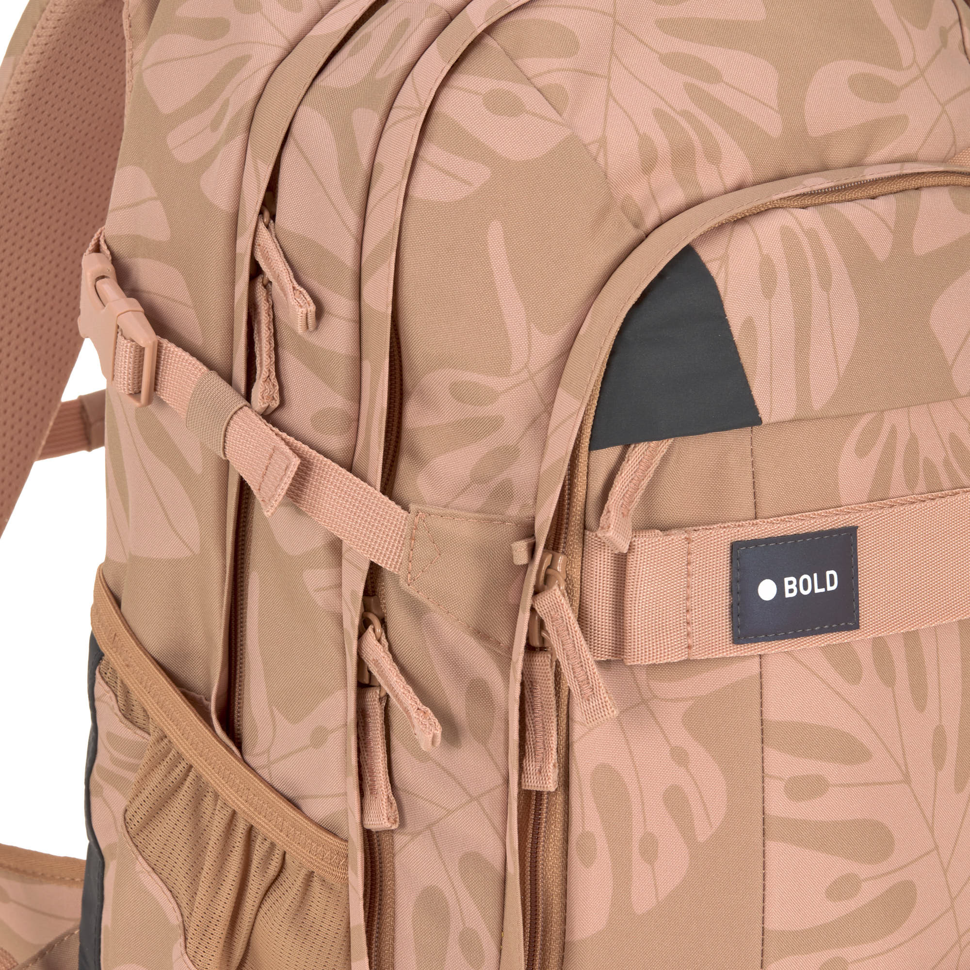 Lässig School Backpack Origin Bold Leaves caramel - 5